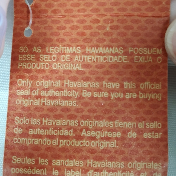 2/$25 Havaianas Brasil Kitty Sandals Pink  Size 4/5C - Picture 10 of 12